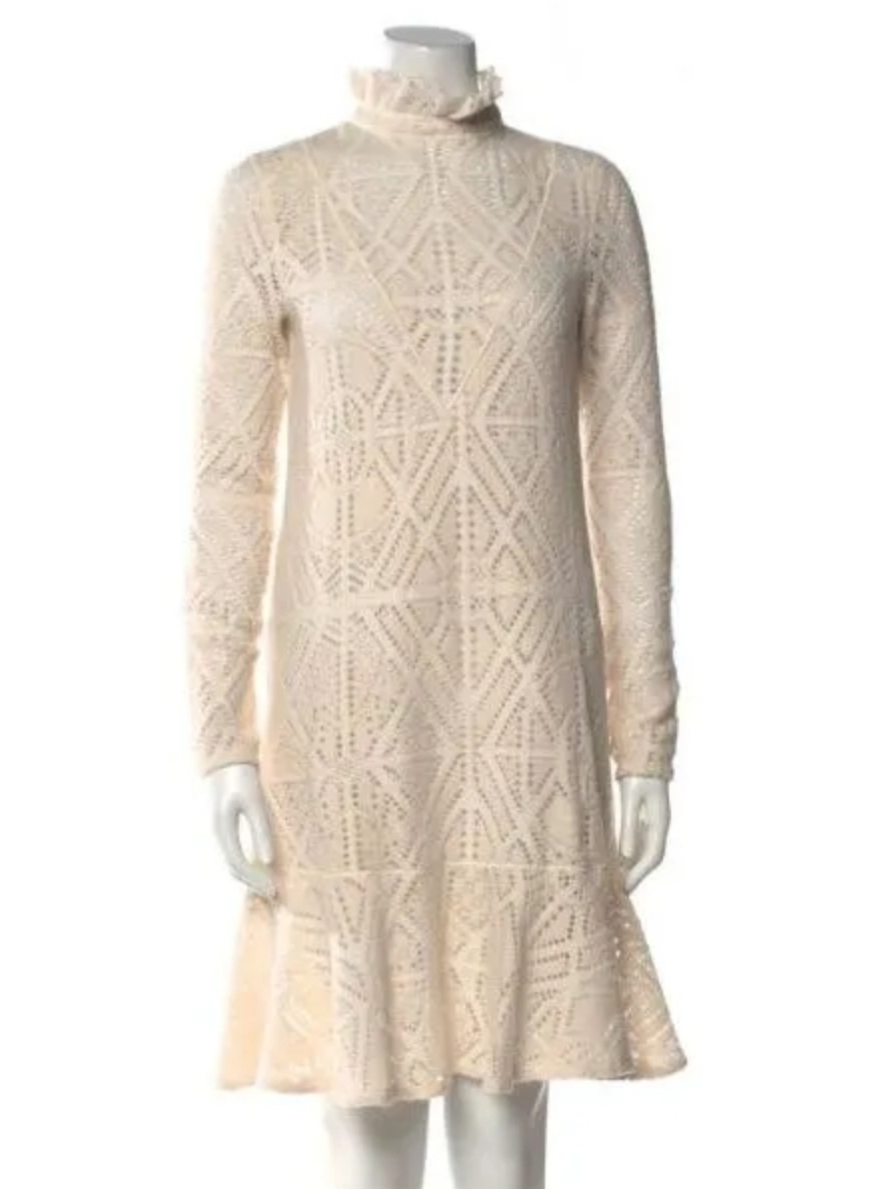 See By Chloe Lace Pattern Dress